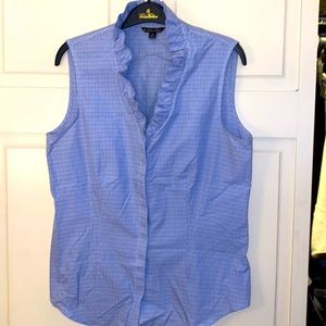 Brooks Brothers Sleeveless Button Down